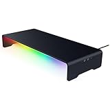 Razer Monitor Stand Chroma - Aluminium Monitor Ständer mit 4-fach-USB-C Hub mit Chroma RGB (50cm x...