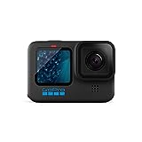 GoPro HERO11 Black - wasserdichte Action-Kamera mit 5,3K60 Ultra HD-Video, 27 MP Fotos,...
