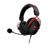HyperX HX-HSCA-RD Cloud Alpha - Gaming Kopfhörer mit In-Line Audio Control, Kompatibel mit PS5 und...