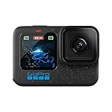 GoPro HERO12 Black – wasserdichte Action-Kamera mit 5,3K60 Ultra HD-Video, 27 MP Fotos, HDR,...