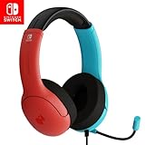 PDP Gaming LVL40 Stereo Kopfhörer mit Mic für Nintendo Switch - PC, iPad, Mac, Laptop Compatible -...