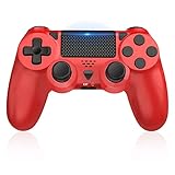 Bonacell Wireless Controller für Ps-4 mit, Dual Vibration kabelloser Turbo-Touchpad-Joystick, 3.5mm...