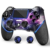 AceGamer Wireless Controller für PS4, Game Controller kompatibel mit PS4/Pro/Slim/PC Gamepad mit...