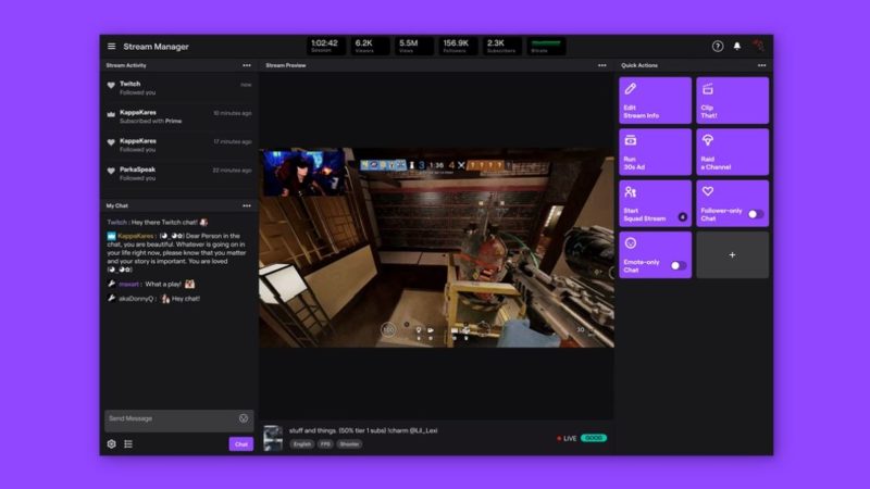 Twitch: Neues Creator Dashboard vorgestellt